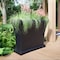 Mayne Bordeaux Trough Planter - Black 8890-B - alternate 1